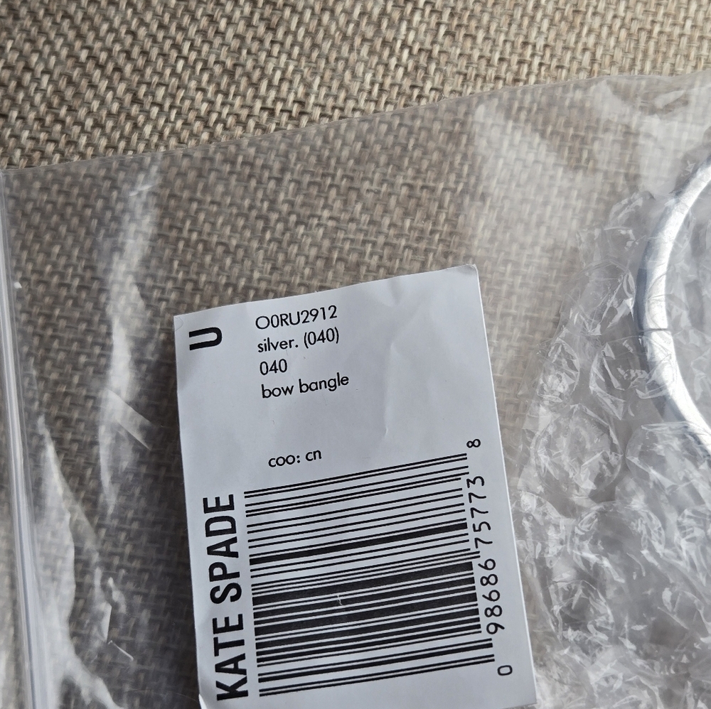 Kate Spade Silver Bangle Set - Picture 3 of 10